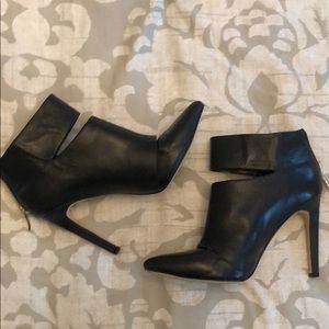 BCBGeneration black leather bootie